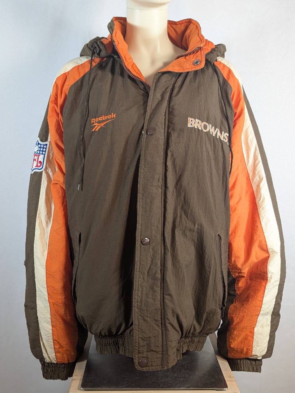Cleveland Browns Reebok Pro Line winter coat